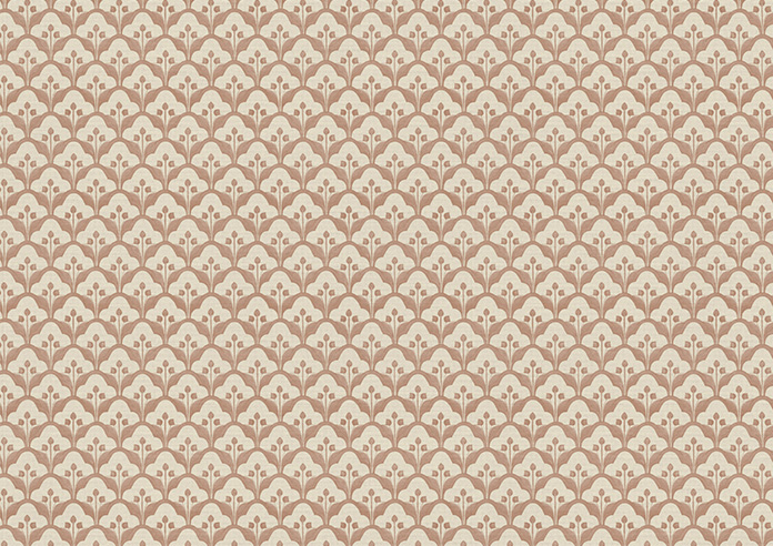 Trellis Prints, Scallop and Bud Manson - Twist&Fit Roman Blind - Image 7